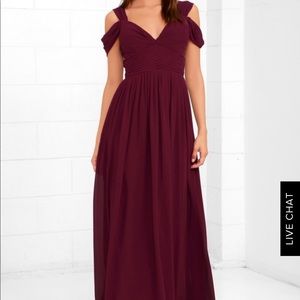 Lulu’s Burgandy Maxi
